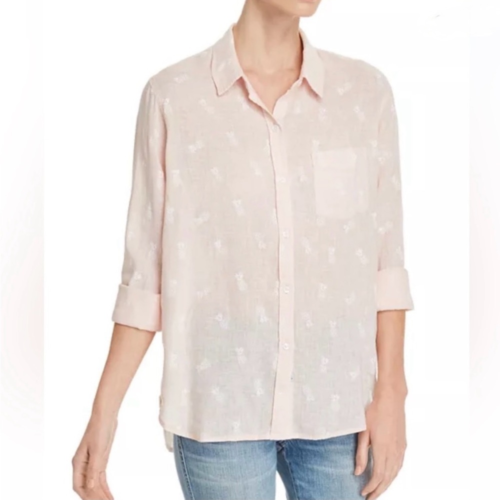 Rails Pale Pink Button-Down Shirt